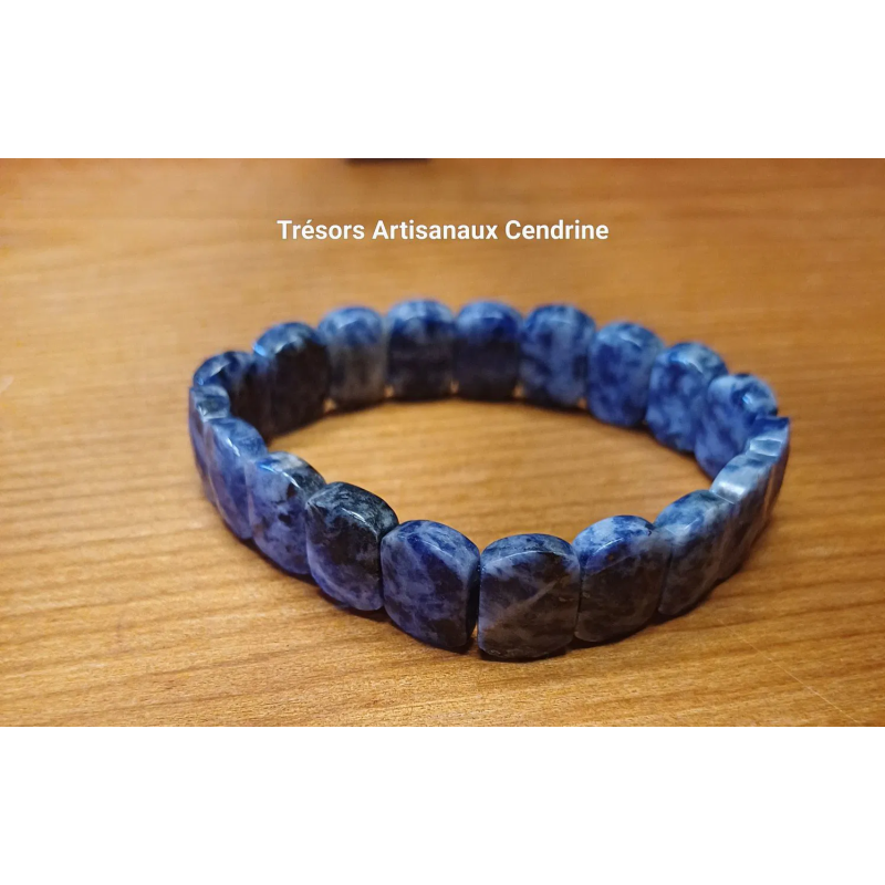 Bracelet en pierre de Sodalite