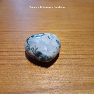 Agate arbre coeur