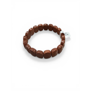 racelet en Pierres de Sable Doré