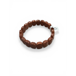 racelet en Pierres de Sable Doré