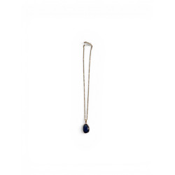 Collier dorée lapis lazuli