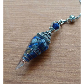 Pendule Pierre de Lapis lazuli