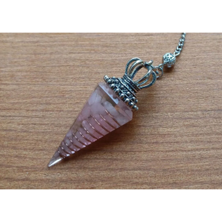 Pendule Pierre de Quartz rose