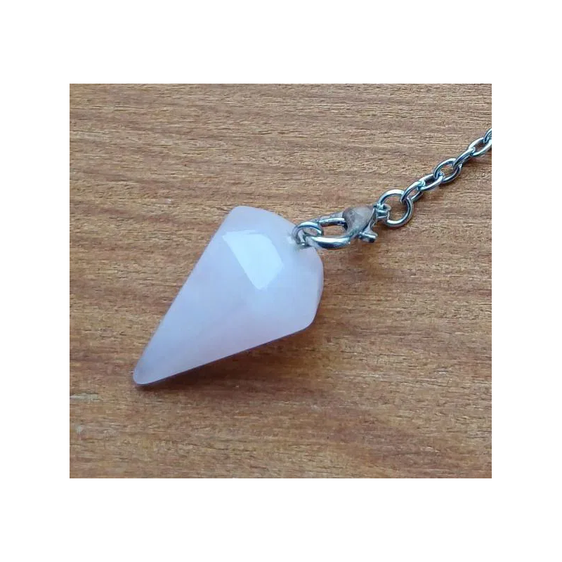 Pendule Pierre de Quartz rose