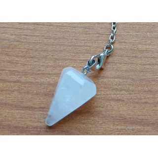 Pendule Pierre de Quartz blanc laiteux