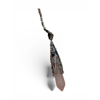Pendule Pierre de Quartz rose
