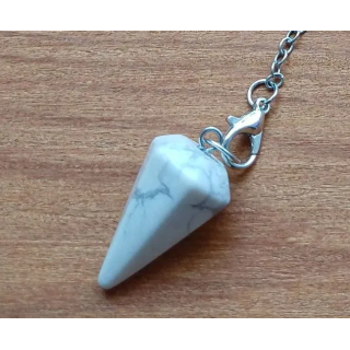 Pendule Pierre de howlite