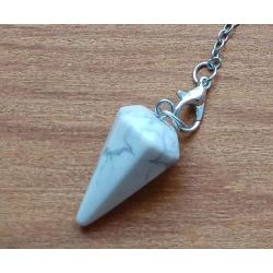 Pendule Pierre de howlite