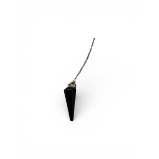 Pendule agate noire