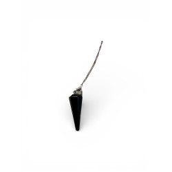 Pendule agate noire