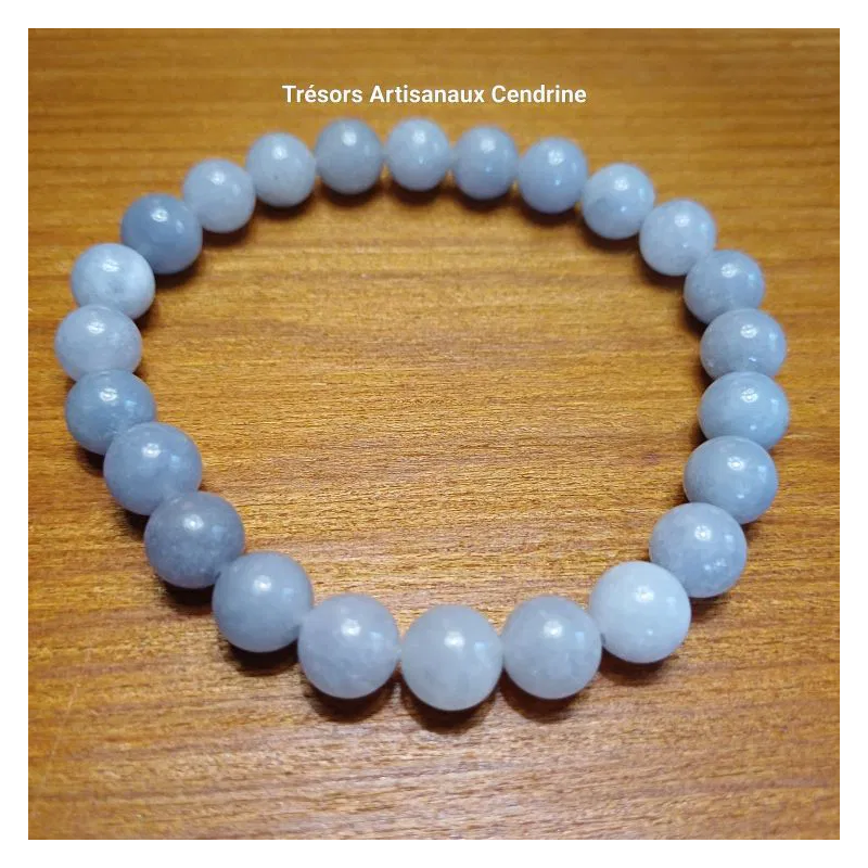 Bracelet en perles d'Aigue marine