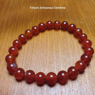 Bracelet en Cornaline