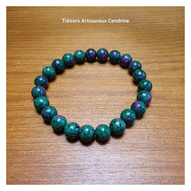 Bracelet en perles de Rubis sur ZoÏsiste