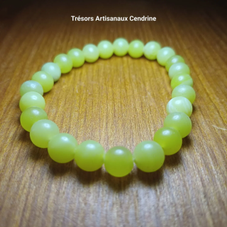 Bracelet jaune citron