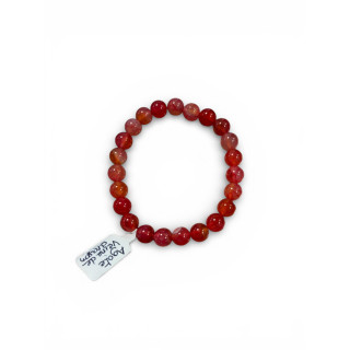 Bracelet en agate veine de dragon