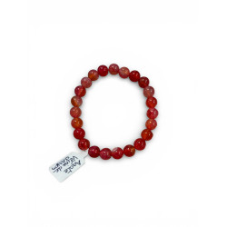 Bracelet en agate veine de dragon