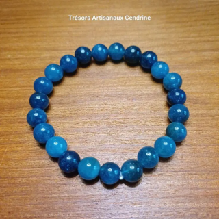 Bracelet en perles d'Apatite