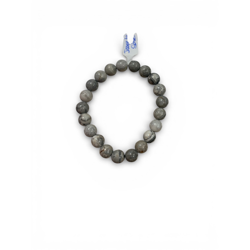 Bracelet en jaspe de soie