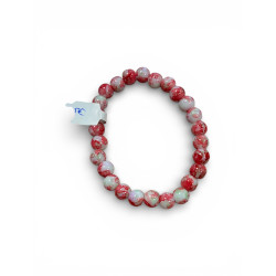 Bracelet en agate teintée