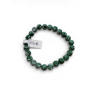 Bracelet en calsilice arc en ciel