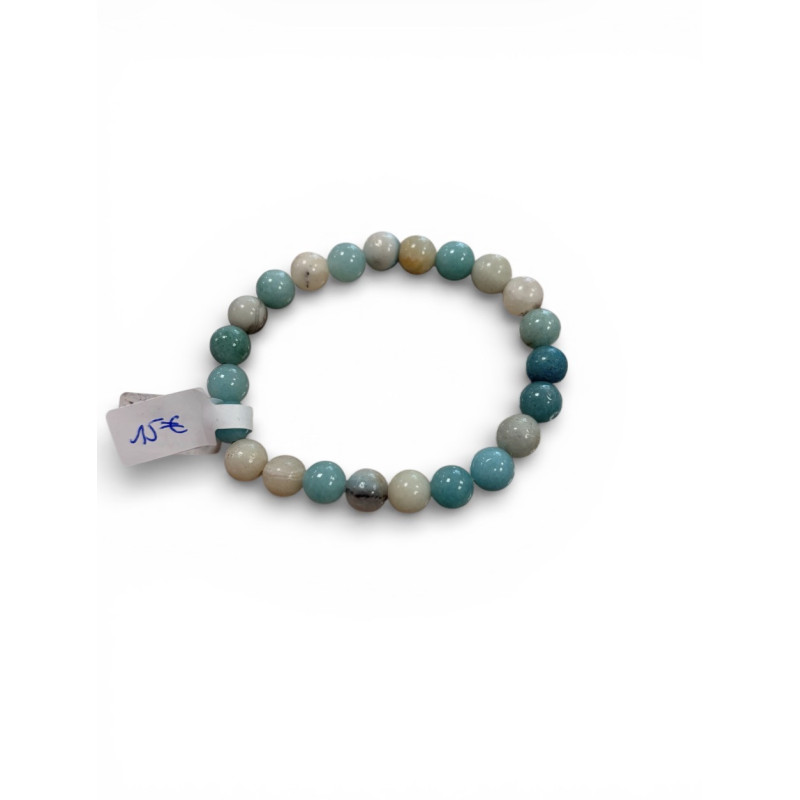Bracelet en agate teintée