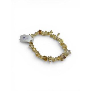 Bracelet en pierres concassées quatz pierre de lune