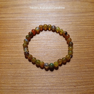 Bracelet en agate veine de dragon
