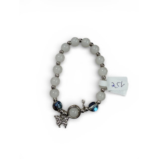 Bracelet en quatz blanc