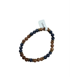 Bracelet en pierres naturelles – Jaspe (6 mm)
