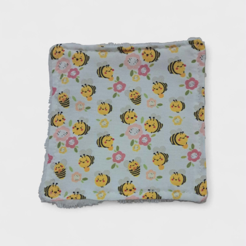Lingette enfant en tissu & éponge