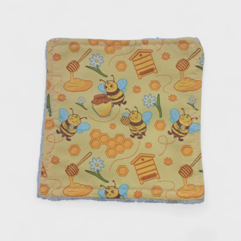Lingette enfant en tissu & éponge