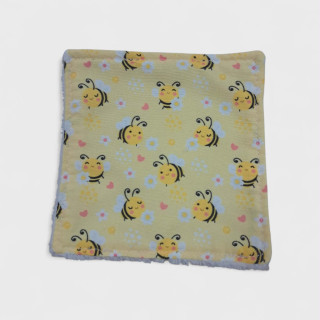 Lingette enfant en tissu & éponge