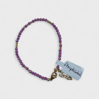 Bracelet en perles phosphosiderite