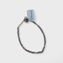 Bracelet en perles de pierres de Labradorite
