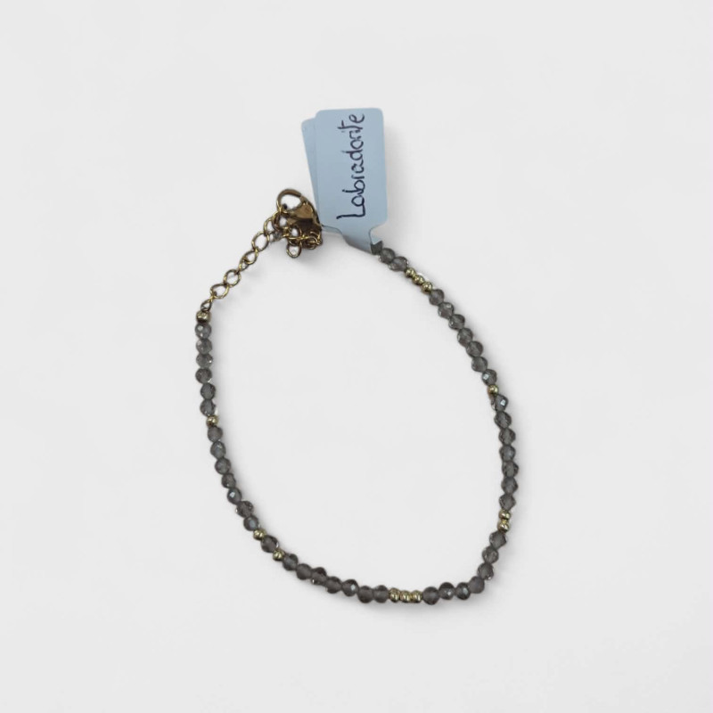 Bracelet en perles de pierres de Labradorite