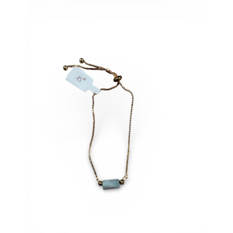 Bracelet en pierre de larimar