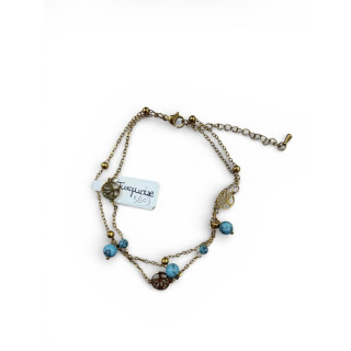 Bracelet en perles de pierres Turquoise