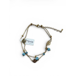Bracelet en perles de pierres Turquoise