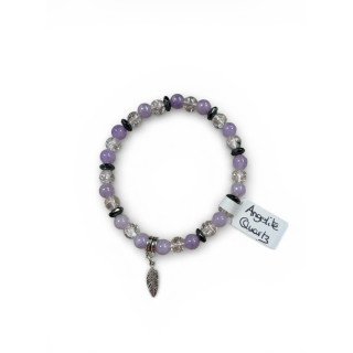 Bracelet angelite quatz