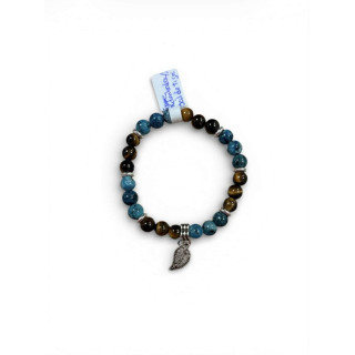 Bracelet en pierres naturelles – Jaspe Kambala / Oeil de tigre