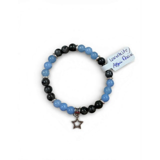 Bracelet en pierres naturelles – Agate / Quartz