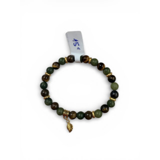 Bracelet serpentine oeil de tigre