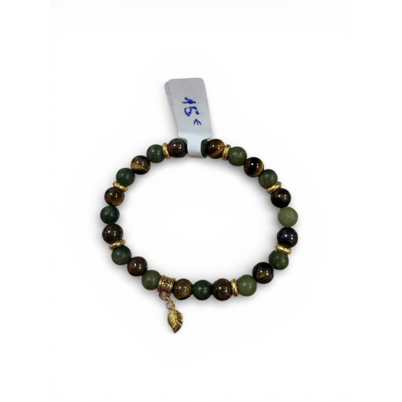 Bracelet serpentine oeil de tigre