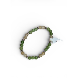Bracelet lépidot et citrine