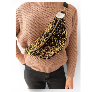 Banane M- Sequins dorés