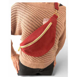 Banane M- Velours rouge