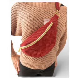 Banane M- Velours rouge