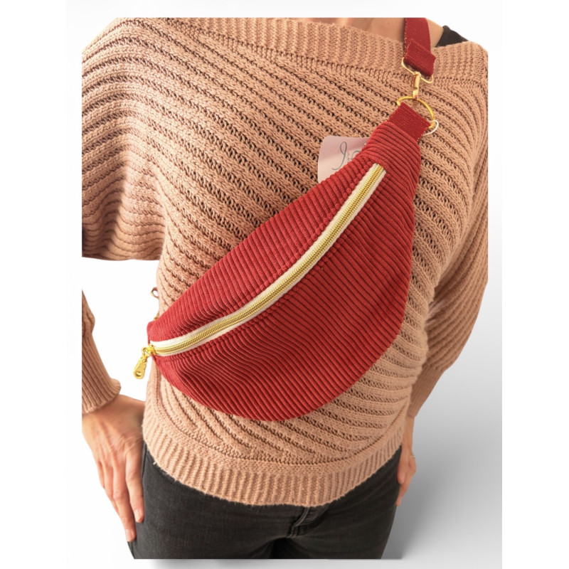 Banane M- Velours rouge
