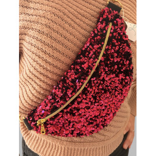 Banane M- Sequins fushia