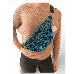 Banane M- Sequins turquoises